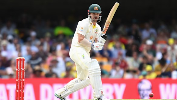 Head bats on day two. 