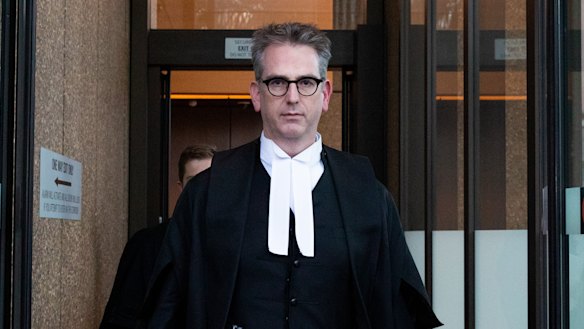 Lawyer Nicholas Owens SC.