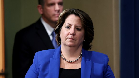 Extortionists will never see this money: Deputy Attorney General Lisa Monaco.