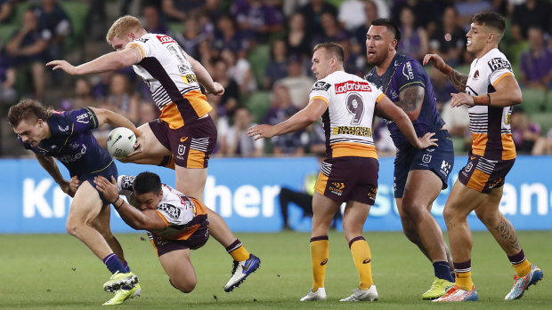 Brisbane can can’t stay in the fight long enough to beat the good teams, as Ryan Papenhuyzen and the Storm proved again last weekend.