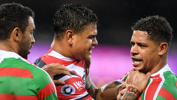 The traditional Roosters-Rabbitohs clash has proven a ratings hit.
