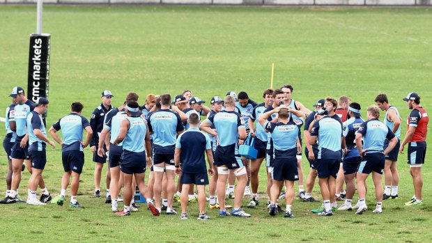 On form: The Waratahs will be looking to extend their winning streak on Friday.