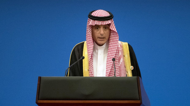 Saudi Arabia's Foreign Minister Adel al-Jubeir. 