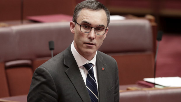 Senator Tim Storer has quit Federal Parliament.