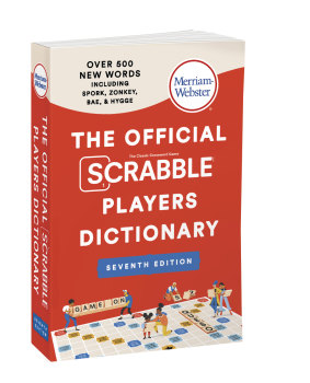 The new edition of Merriam-Webster’s Scrabble bible.