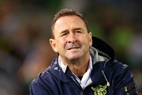 Ricky Stuart had a small win before the grand final rematch with the Roosters.