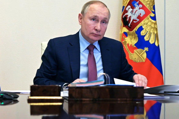 Russian President Vladimir Putin. 