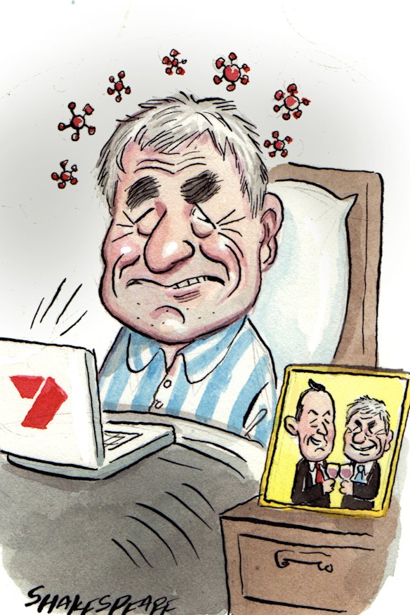 Stoked to be here … Kerry Stokes.