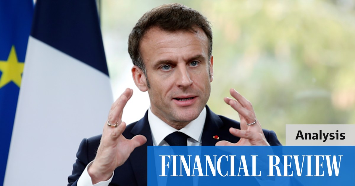 Macron heads to Beijing, as Europe wrestles with the China challenge - Vimarsana News