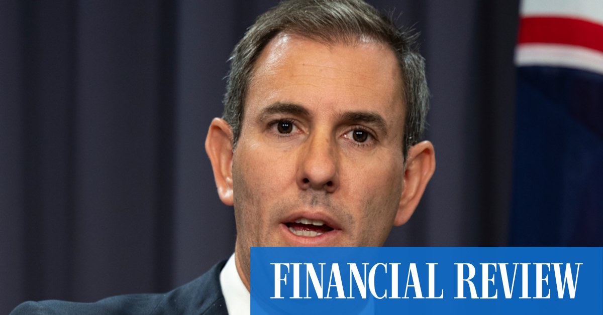 Chalmers details plan to get pensioners, welfare recipients back to work - Vimarsana News