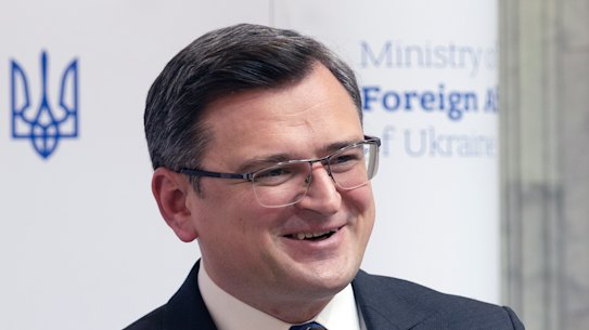 Ukranian Foreign Minister Dmytro Kuleba says Australia can assist Ukraine in a range of ways including sanctions on Russian officials.