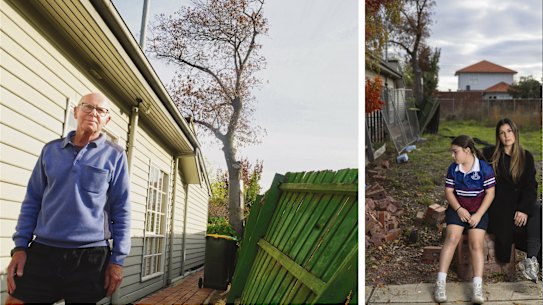 A tree dispute in Strathmore in Melbourne.