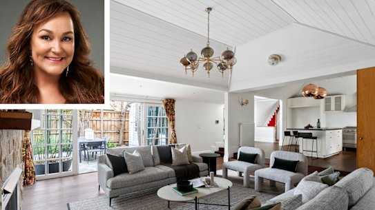 Kate Langbroek is selling her home.