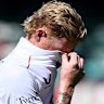 Ben Stokes finishes the Ashes a beaten, and injured, man.