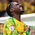 Toure celebrates a goal for Norwich.