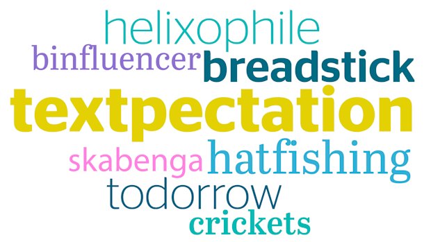 Dictionary sites are overflowing with limbo words hoping to join the official lexicon.