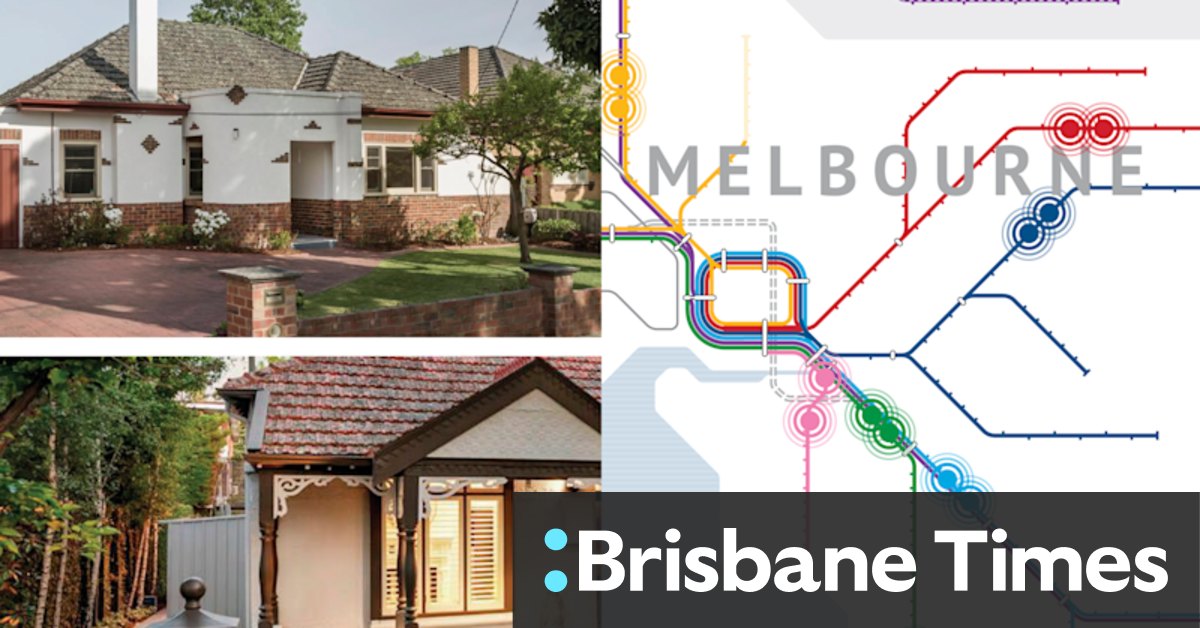 Melbourne property: Suburbs where home buyers can save by commuting one or two extra train stops - Vimarsana News