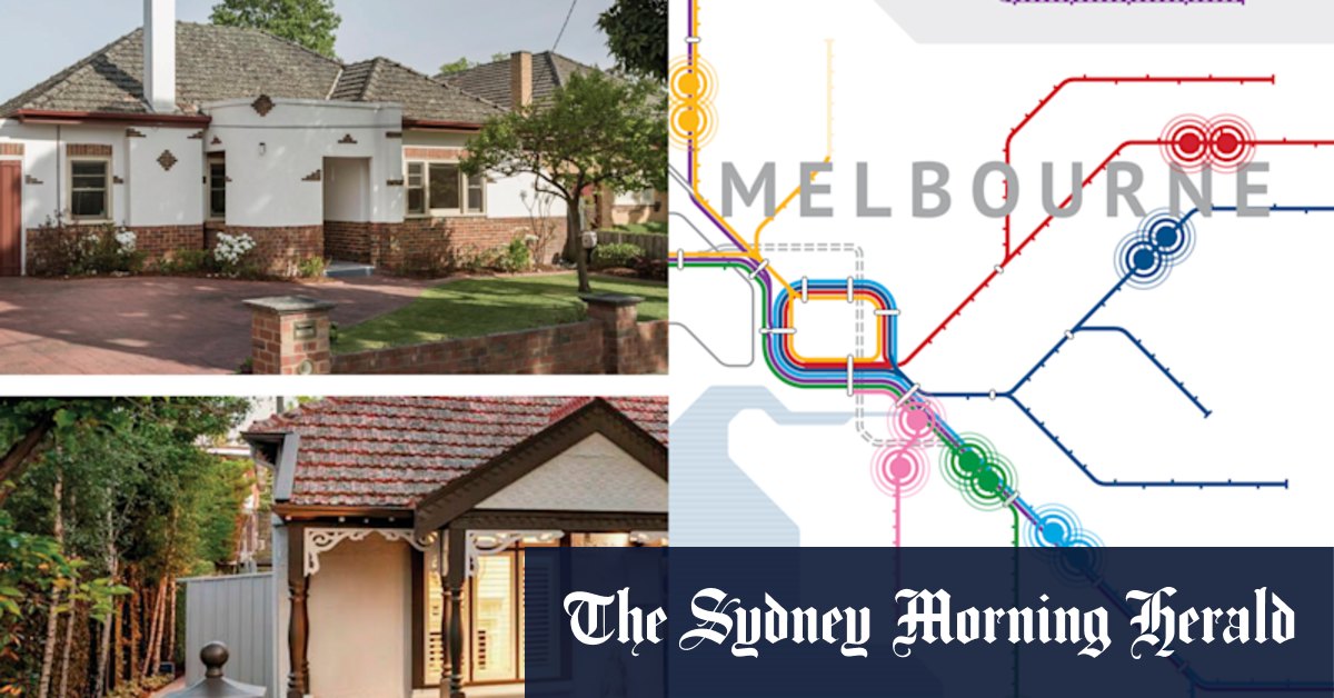 Melbourne property: Suburbs where home buyers can save by commuting one or two extra train stops - Vimarsana News
