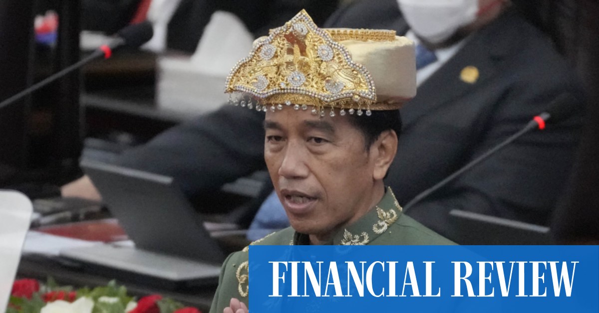 Joko Widodo says green economy key to Indonesia’s future