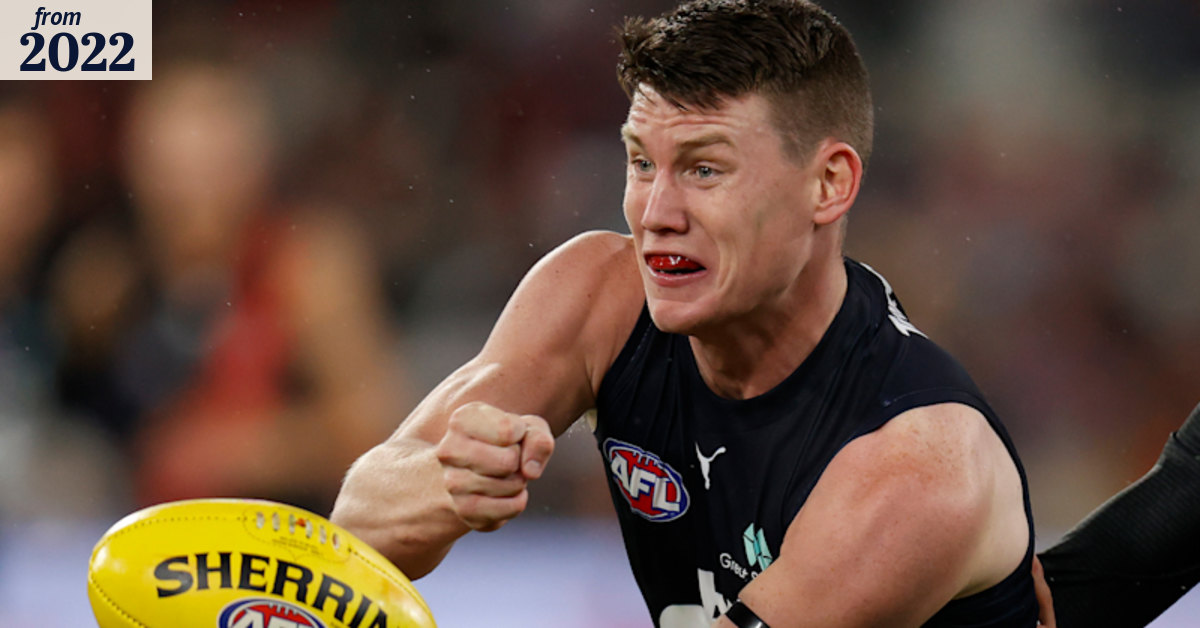 Sam Walsh of Carlton could miss up to six months of the AFL season ...