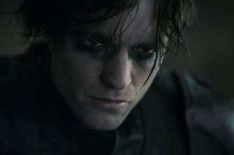 Robert Pattinson in The Batman. 