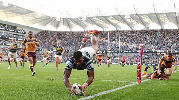 Maika Sivo and the Eels have treated the packed house at Bankwest to a show.