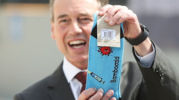 Time for Greg Hunt to walk.