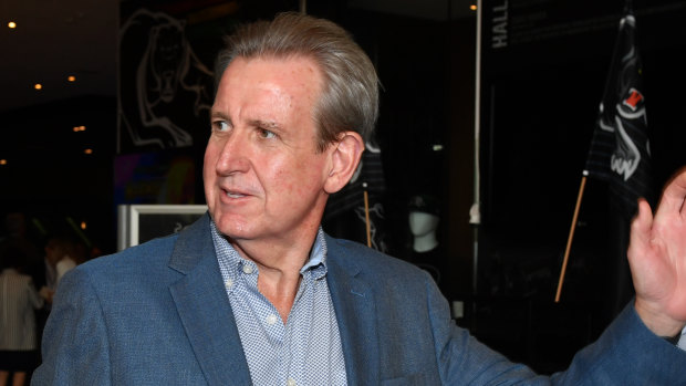 Frontman: Former premier Barry O'Farrell has been appointed the Wests Tigers' new chairman.