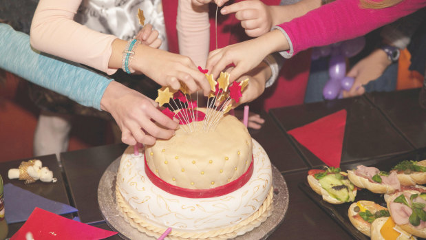 Sugary birthday cakes... an essential childhood experience?