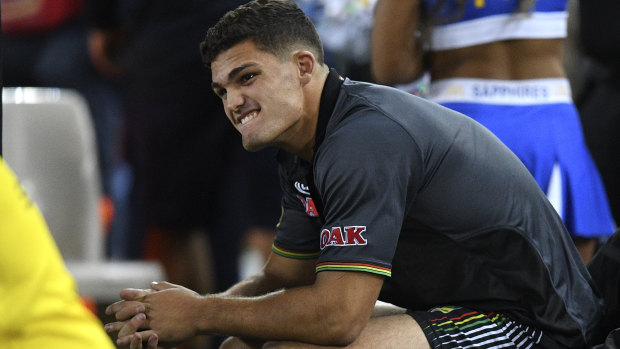 Ready: Nathan Cleary could step up for State of Origin, says his Panthers coach.