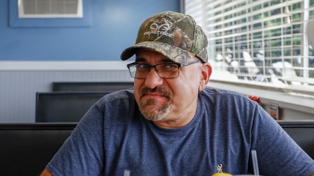 Lou Forlenza at the Avenue Diner.