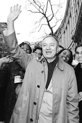 Father of the congestion charge, “Red Ken” Livingstone.