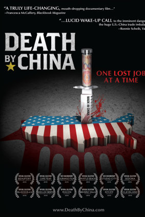 Peter Navarro's  2012 documentary Death by China positions China as a threat to the US economy.