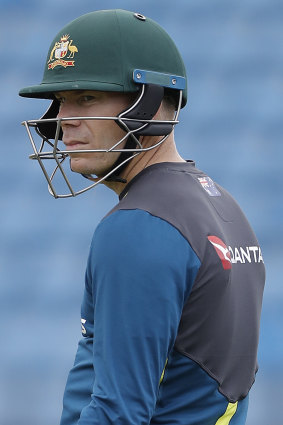 Razor sharp: A clean-shaven Dave Warner is hoping to turn over a new leaf in the third Test.