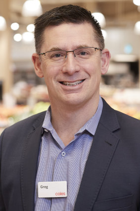 Coles' chief of commercial and express, Greg Davis.