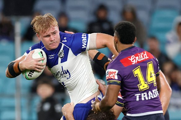 Bulldogs forward Jack Underhill.