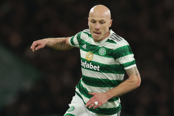 Man of the match: Aaron Mooy starred for Celtic.