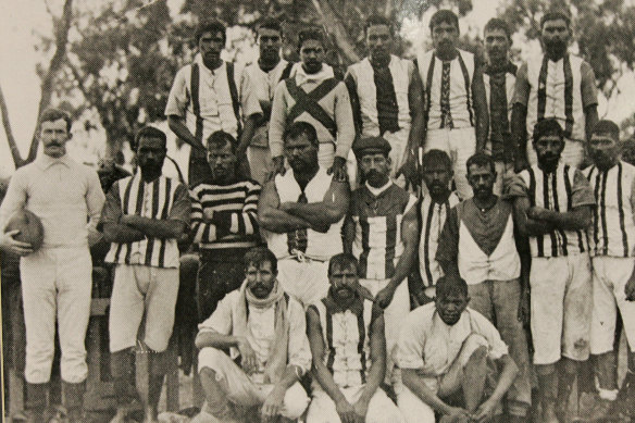 The Cummeragunga Football Club often had difficulty getting permission to leave the mission to play,
