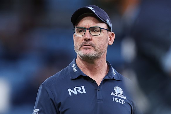 Waratahs coach Dan McKellar.
