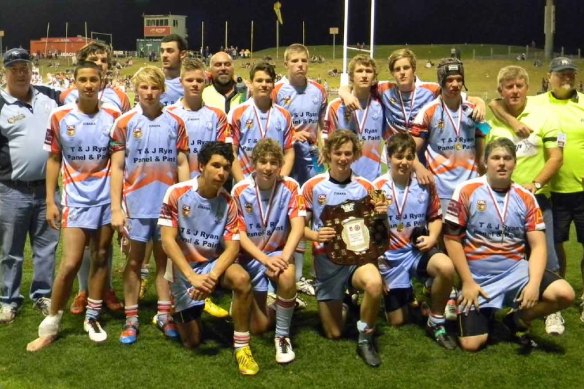 Canberra Raiders debutant Jack Murchie playing for the Milton-Ulladulla Bulldogs.