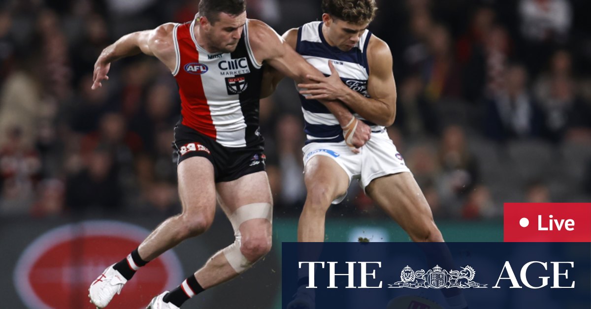 As it happened AFL 2023 round 23: Saints beat Cats but have to wait on finals spot as Swans defeat Crows on controversial goal line call; Curnow leads Blues to finals; Giants thrash Bombers; Tigers beat Roos