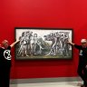 Extinction Rebellion protesters glue themselves to Picasso at NGV