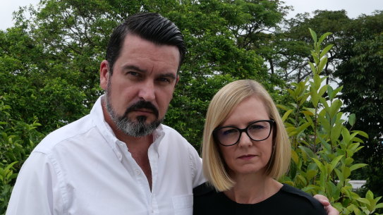 Christian and Tamsyn Barker were booked to fly back from Singapore on December 12.