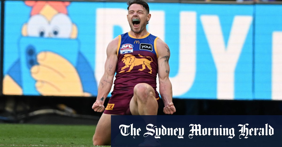 Brisbane Lions coach Chris Fagan reveals the conversation he had with captain Lachie Neale leading into the grand final against the Geelong Cats