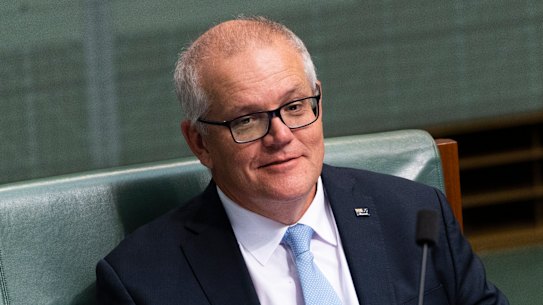 Former prime minister and member for Cook, Scott Morrison.