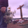 The Port Arthur massacre remembrance cross.