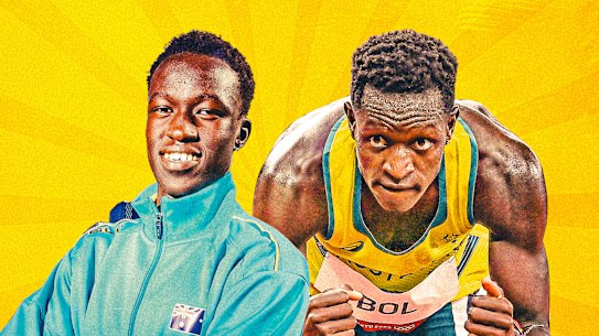 Joe Deng and Peter Bol.