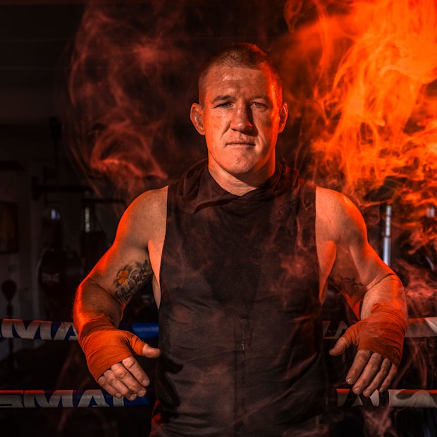 “I wouldn’t do this fight unless the reward was going to be good, and it will,” says Paul Gallen. “Father Time is definitely undefeated, but I’ve got one more run in me. Then I’m out.”  