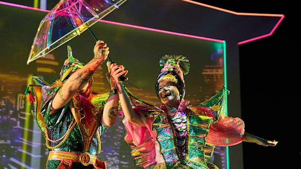Ghosts and Filets-O-Fish: This rambunctious show takes audiences to hell and back