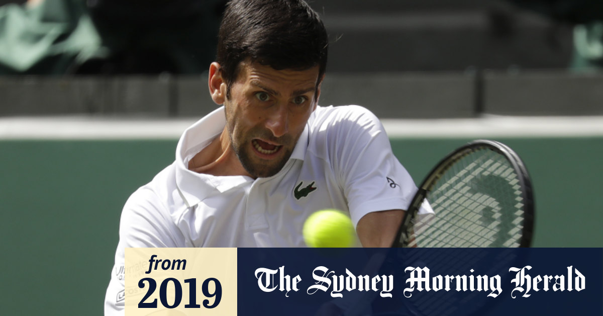 Wimbledon 2019 Djokovic Glides Into Second Round While Young Pretenders Crash Out